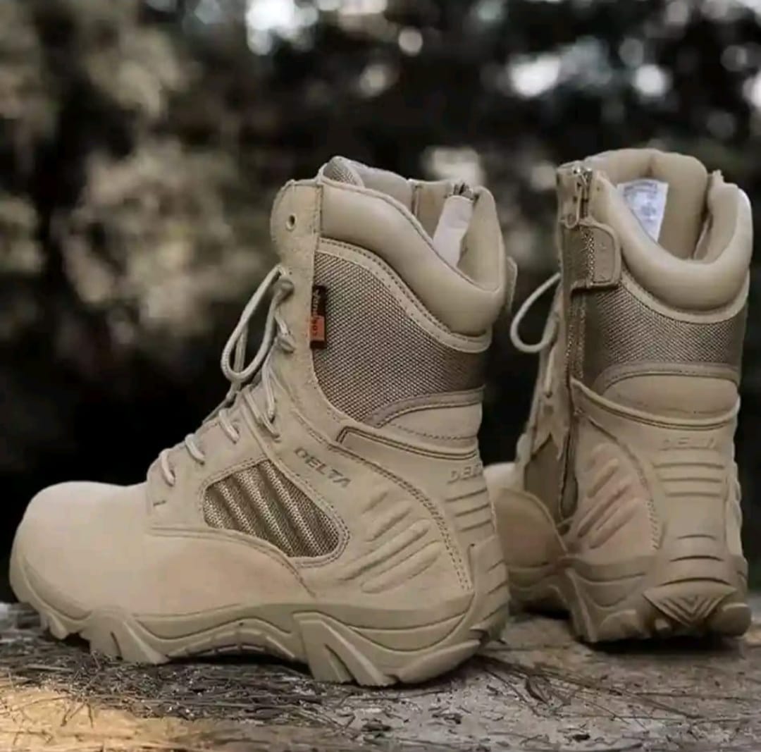 Delta 8-Inch Combat Boots Tactical Desert Work Boots